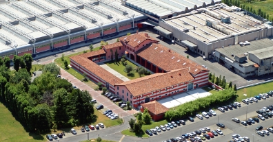 Azienda Lonati vista dall'alto